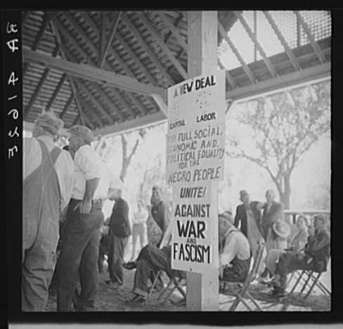 Arthur Rothstein, Demonstration of the Unemployed, Columbus Kansas, May, 1936