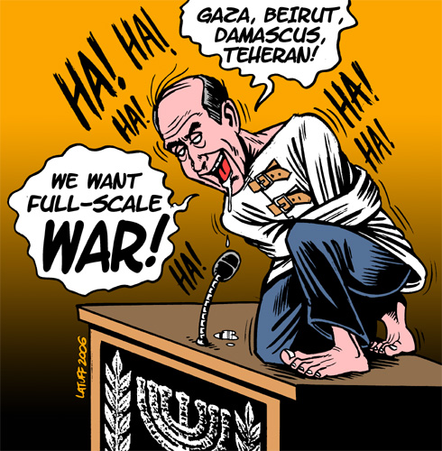 Ehud Olmert: Mad for a Total War