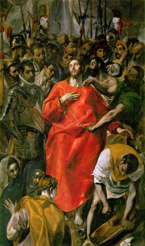El Greco, The Spoliation, 1577-79