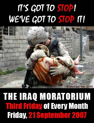 The Iraq Moratorium
