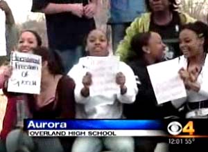 Overland Students Walkout