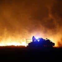 Wildfire in Kansas