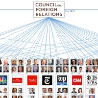 The Council on Foreign Relations (CFR) media manipulation
