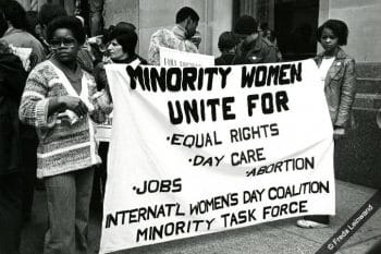 | Women taking part in the International Women | MR Online's Day march