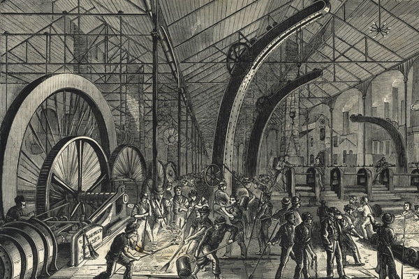 | Grim conditions in nineteenth century factories such as this one in Sheffield UK inspired Das Kapital | MR Online