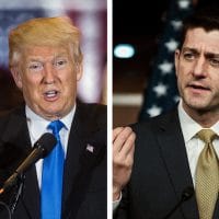 Donald Trump, left, and House Speaker Paul D. Ryan Credit From left: Damon Winter/The New York Times, Gabriella Demczuk for The New York Times