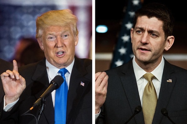 | Donald Trump left and House Speaker Paul D Ryan Credit From left Damon WinterThe New York Times Gabriella Demczuk for The New York Times | MR Online