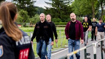 | Neonazis parade into the concert named Rock Against Überfremdung Uberfremdung is a peculiar German word that roughly translates to being swamped by foreigners | MR Online