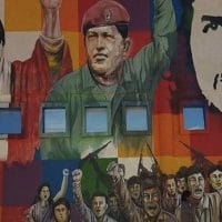 Mural commemorating the Bolivian Revolution