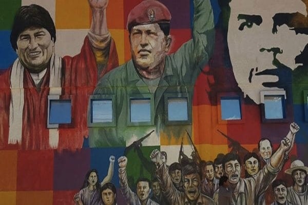 | Mural commemorating the Bolivian Revolution | MR Online