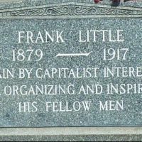 Frank Little's tombstone