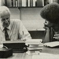 [Photo: Herbert Marcuse and Angela Davis, 1968]