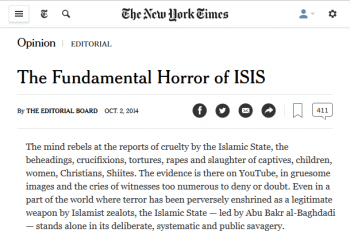 | along with the bombing of ISIS New York Times 10214 and every other major new front in the War on Terror | MR Online