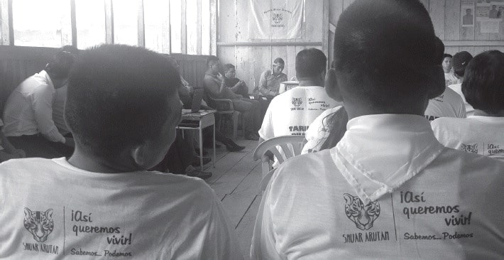 | Participants in the Shuar Arutam assembly | MR Online