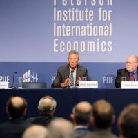 Video of Rethinking Macroeconomic Policy Conference: Olivier Blanchard and Lawrence H. Summers.