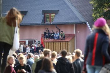 | Protestors at the Göteborg anti fascist demo Own Work | MR Online