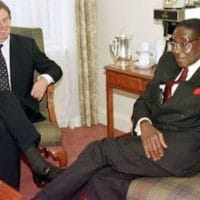 Blair, Mugabe, 1997