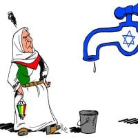 Carlos Latuff (2016): Israel denies water to Palestine West Bank