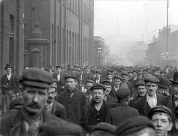 | Workmen Leaving Platt | MR Online's Works, Oldham 20th August 1900