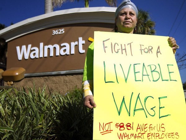 | Workers strike at Walmart stores nationwide in November 2014 | MR Online