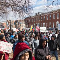 Baltimore Immigrant Rights Protest February 16 2017