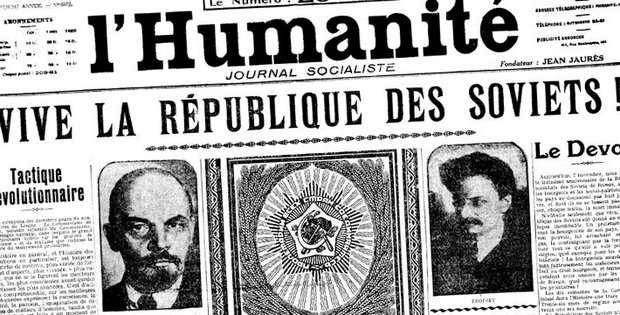 | French daily newspaper LHumanité on November 1917 | MR Online