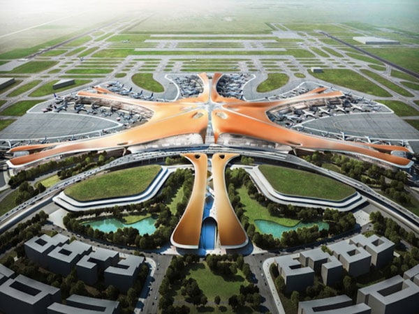 | Artists rendition of the Beijing New Airport Terminal building | MR Online