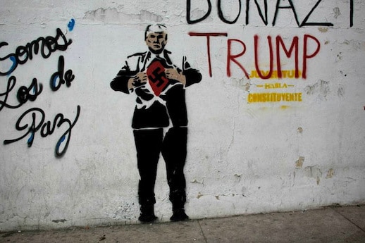 | Trump graffiti | MR Online