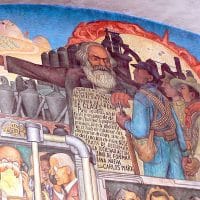 Marx mural