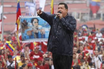 | Chávez speaking at the closing of the 2012 presidential campaign Photo AVN | MR Online