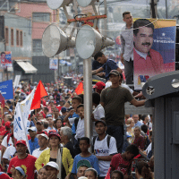| Supporters of President Nicolas Maduro attend a campaign rally in the parish of Catia in Caracas Venezuela Friday May 4 2018 Venezuelans will vote for a new president in the upcoming presidential elections on May 20 APAriana Cubillos | MR Online