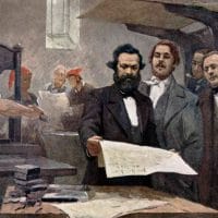 Marx and Engels at the Neue Rheinische Zeitung