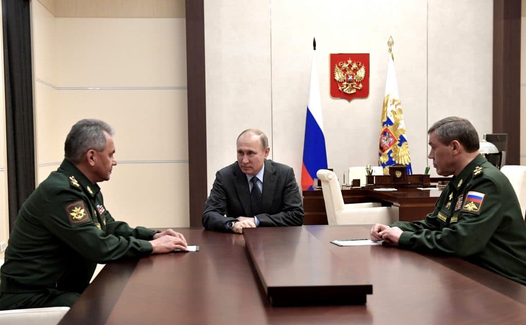 | President Putin meeting with Sergei Shoigu and Valery Gerasimov | MR Online