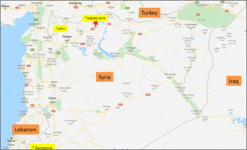 | Map of Syria | MR Online