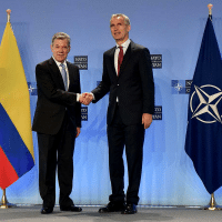 | Secretary General Jens Stoltenberg hosted President Juan Manuel Santos of Colombia at NATO headquarters on May 31 Colombia has now become NATOs first member in Latin America | NATO | MR Online