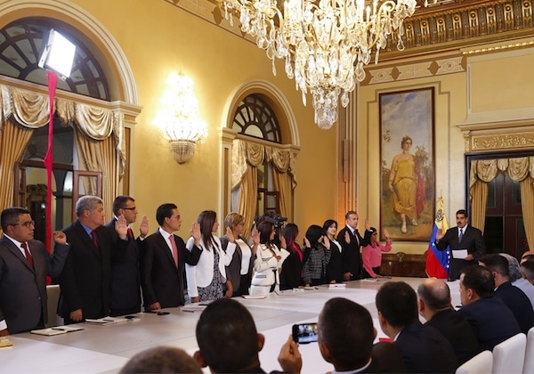 | Venezuelas Maduro Unveils Renewed Young and Feminist Cabinet | MR Online