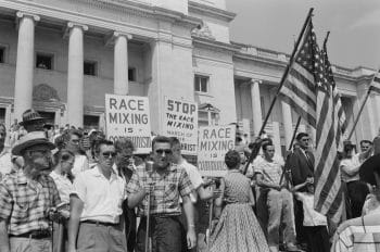 | A rally against the integration of Central High School in n Little Rock Arkansas 1959 | MR Online