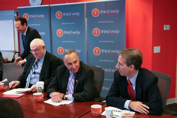 | Democratic Senator Chuck Schumer at the Inside Politics Press Breakfast in 2011 hosted by Third Way Photo via Third Way on Flickr | MR Online