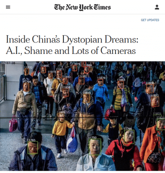 | NYT China Dystopia | MR Online