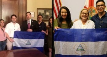 | Nicaraguan students meet with right wing Republicans Sen Marco Rubio and Rep Ileana Ros Lehtinen in Washington DC Source Twitter Truthdig | MR Online