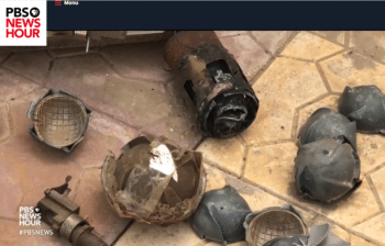 | PBS NewsHour 7318 examining the remains of US made cluster bombs in Yemen | MR Online
