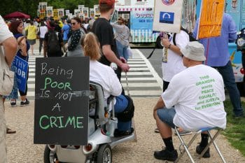 | Thousands of people from all over America gathered on the Mall for a Rally and March to The Capitol as part of the The Poor People | MR Online's Campaign Moral Revival in Washington DC, June 23, 2018