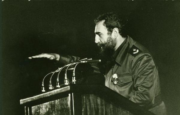| Fidel during the inauguration of Ameijeiras Hospital December 3 1982 Photo Jorge Oller | MR Online