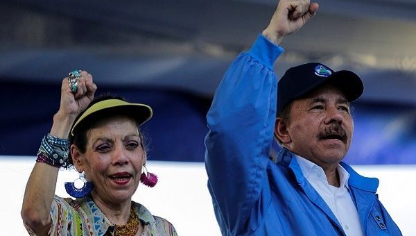| President Daniel Ortega and Vice President Rosario Murillo consider climate change one of the principal challenges to Nicaraguan development | Photo Reuters | MR Online