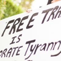 Free trade is corporate tyranny