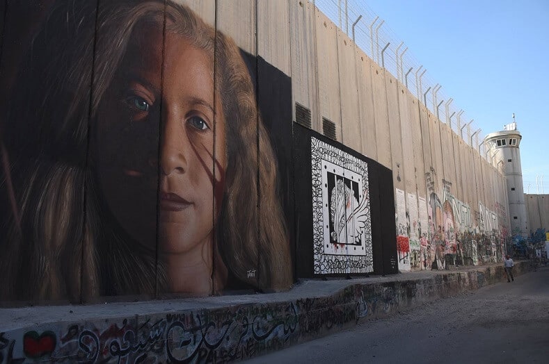 | I gave what I could a drop in a sea of injustice Jorit said of his Ahed Tamimi mural during his interview with teleSUR The Palestinian struggle is the worlds struggle to free humanity from the hands of imperialism and colonialism PhotoJorit | MR Online