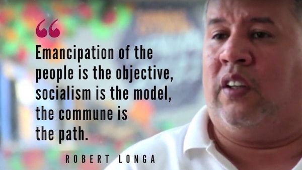 | Robert Longa of the Alexis Vive Patriotic Force and El Panal Commune Venezuelanalysis | MR Online