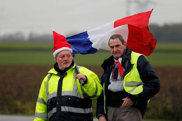 | The Globe and Mail Protesters wearing yellow vests the symbol of a French drivers protest against higher diesel fuel prices occupy a roundabout in Somain France Dec | MR Online