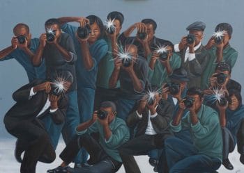 | Painting above is by the DRCs Zemba Luzamba It is called Paparazzi It is a little gesture here for the lack of media attention on the DRC the epicentre of capitalisms destruction of the planet | MR Online