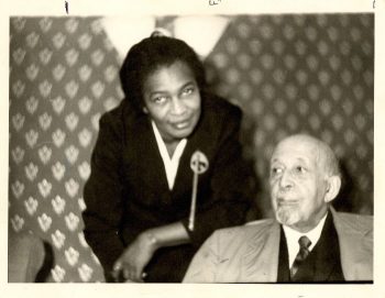 | Claudia Jones with W E B Du Bois London 1960 | MR Online
